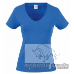 Lady-fit Valueweight V-neck T